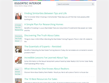 Tablet Screenshot of eggortec.com